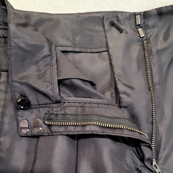 Phillip Lim 3.1 High Waisted Plated Wide Barrel Leg Crop Parachute Pants 8 - Picture 4 of 11